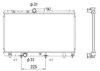 NRF 517588 Radiator, engine cooling